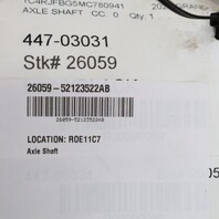 2011-2022 Jeep Gran Cherokee Rear Axle Shaft CV Joint 195mm OEM