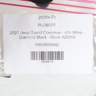 2021 Jeep Grand Cherokee Right Front Seat Module  OEM 68408856AD