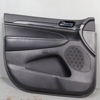 2021 Jeep Grand Cherokee LeftFront Door Trim Panel Black OEM 7EK29LA3AA