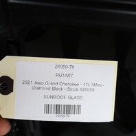 2011-2022 Jeep Grand Cherokee Sunroof Moon Roof Glass Panel OEM 68082476AB