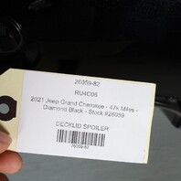 2014-2022 Jeep Grand Cherokee WK Liftgate Tailgate Spoiler OEM 68217495AA