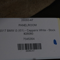 2014-2021 BMW i3 I01 Right Rear Door Trim Panel Aragaz Gray OEM 51427377282