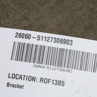 2014-2017 BMW i3 I01 Rear Bumper Center Bracket Upper Guide OEM 51127306903