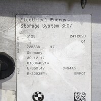 2017-2018 BMW i3 I01 94AH Hybrid Power Storage Battery 61K Miles OEM 61278647909