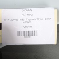 2014-2021 BMW i3 I01 Right Front Fender Capparis White OEM 51647375894