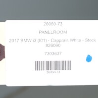 2014-2021 BMW i3 I01 Left Front Door Trim Panel Aragaz Gray OEM 51417377265