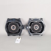 2007-2014 BMW X3 X5 Floor Speaker Subwoofer Pair Set 65139218695 OEM