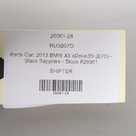 2010-2013 BMW X5 X6 Automatic Gear Selector Switch Shifter 61319228610 OEM