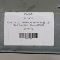 2011-2013 BMW X5 X6 Car Infotainment Navigation Player 65129278075 OEM