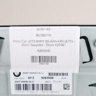 2009-2012 BMW X5 X6 Amp Amplifier Lear Hifi 65129283508 OEM