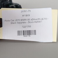 2011-2013 BMW X5 X5M E70 Left Tail Light Lid Mount 63217227793 OEM