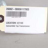 2000-2004 Porsche Boxster 986 Left Convertible Top Transmission OEM 98656117903