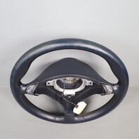 1999-2004 Porsche 911 996 Boxster 986 3 Spoke Tiptronic Steering Wheel Blue OEM