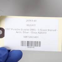 1997-2004 Porsche 911 Boxster Right Radiator Mount Bracket OEM 99610603451