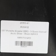 97-04 Porsche 911 996 Boxster 986 Right Radiator Air Duct Shroud OEM 99657532200