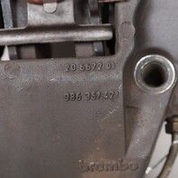 1997-2012 Porsche Boxster Cayman 986 987 Front Brake Calipers Brembo Black OEM