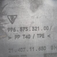 97-04 Porsche 911 996 Boxster 986 Left Radiator Air Duct Shroud OEM 99657532100