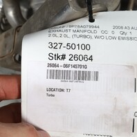Volkswagen Eos GTI Jetta Passat Audi TT 2.0 BPY Turbo W/ Exhaust Manifold 06F145701G