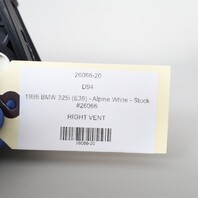 2014-2021 BMW i3 I01 Fresh Air Grille Vent Passenger Side Dashboard OEM 64229283003