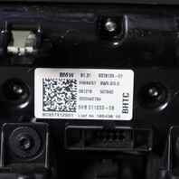 2014-2021 BMW i3 i3s Radio Climate Control Panel Unit OEM 61319379125