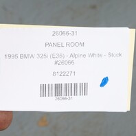 1992-1997 BMW 318i 320i 325i 328i M3 E36 Sedan Left Front Door Panel Grey OEM