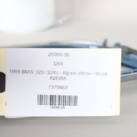 2014-2021 BMW i3 I01 Front Left Driver Kidney Grille Blue Trim OEM 51137375883