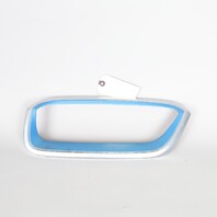 2014-2021 BMW i3 I01 Front Left Driver Kidney Grille Blue Trim OEM 51137375883