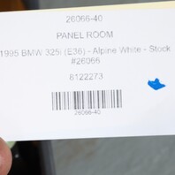 1992-1997 BMW 318i 320i 325i 328i M3 E36 Sedan Left Rear Door Panel Grey OEM