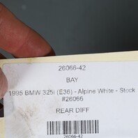 BMW 323i 325i 328i E36 Automatic Rear Differential Carrier OEM 33101428387