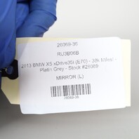 2007-2013 BMW X5 E70 Left Driver Side View Door Mirror 51167282721 OEM