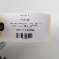 2010-2014 BMW X5 X6 On Board Monitor Information Display 65509289580 OEM