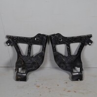 2011-2013 BMW X5 E70 Rear Outer Bumper Support Brackets Pair OEM