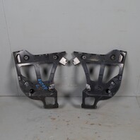 2011-2013 BMW X5 E70 Rear Outer Bumper Support Brackets Pair OEM