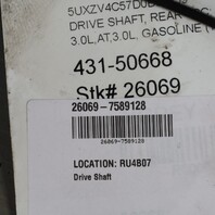 2014-2019 BMW X5 X6 xDrive Rear Drive Shaft 26107589128 OEM