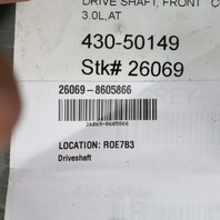 2011-2018 BMW X5 X6 E70 E71 F15 F16 Front Drive Shaft 26208605866 OEM