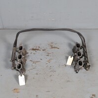 1999-2001 Porsche 911 996 3.4 Fuel Rail Inectors Intake Plenum OEM 9961101017R