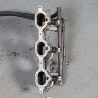 1999-2001 Porsche 911 996 3.4 Fuel Rail Inectors Intake Plenum OEM 9961101017R
