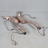 1999-2001 Porsche 911 996 3.4 Exhaust Manifold Downpipe Pair Right Left OEM