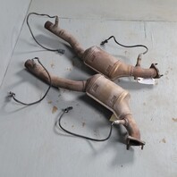 1999-2001 Porsche 911 996 3.4 Exhaust Manifold Downpipe Pair Right Left OEM