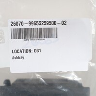 1997-2004 Porsche 911 996 Boxster 986 Console Ashtray Black 99655259500 OEM
