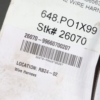 1999 Porsche 911 996 3.4 Engine Wiring Wire Harness Loom 99660700207 OEM