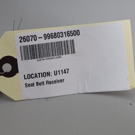 1999-2012 Porsche 911 996 Left Driver Rear Seat Belt Buckle 99680316500 OEM