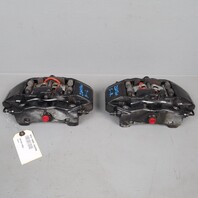 1999-2012 Porsche 911 996 Front Brake Calipers Brembo Set Pair Black OEM