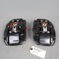 1999-2012 Porsche 911 996 Front Brake Calipers Brembo Set Pair Black OEM