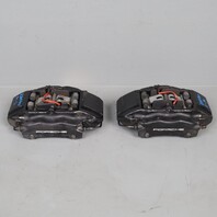 1999-2012 Porsche 911 996 Front Brake Calipers Brembo Set Pair Black OEM