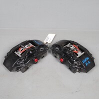 1999-2012 Porsche 911 996 Rear Brake Calipers Brembo Set Pair Black OEM
