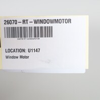 1999-2004 Porsche 911 996 Convertible Right Door Window Motor OEM 99662410204