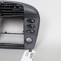 1999 Porsche 911 996 Center Dash Air Vent Bezel Grey Single Din OEM