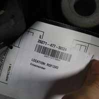 2009-2016 BMW Z4 E89 Rear Suspension Crossmember OEM 99633126107