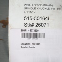 BMW 128i 135i 328i 330i 335i Z4 Left Front Spindle Hub 31216764443 OEM